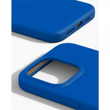 Ideal of Sweden iPhone 15 Pro Max Kuori Silicone Case MagSafe Cobalt Blue