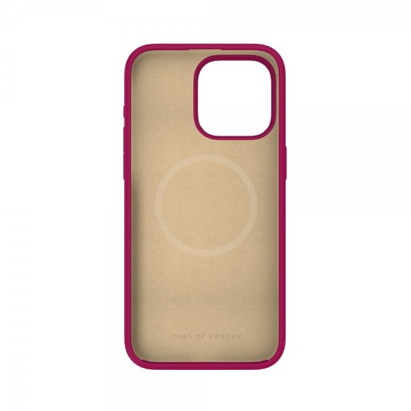 Ideal of Sweden iPhone 15 Pro Max Kuori Silicone Case MagSafe Magenta