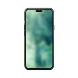 Xqisit iPhone 15 Pro Max -silikonikuori, musta