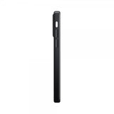 Xqisit iPhone 15 Pro Max -silikonikuori, musta