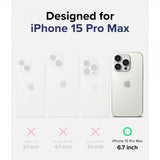 Ringke iPhone 15 Pro Max Kuori Silicone Magnetic Deep Blue