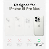 Ringke iPhone 15 Pro Max Kuori Silicone Magnetic Harmaa