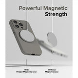 Ringke iPhone 15 Pro Max Kuori Silicone Magnetic Harmaa