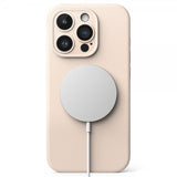 Ringke iPhone 15 Pro Max Kuori Silicone Magnetic Pink Sand