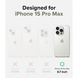 Ringke iPhone 15 Pro Max Kuori Silicone Magnetic Stone