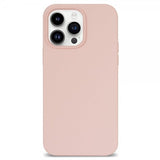 iPhone 15 Pro Max Kuori Silikoni Vaaleanpunainen