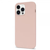 iPhone 15 Pro Max Kuori Silikoni Vaaleanpunainen