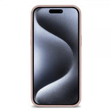 iPhone 15 Pro Max Kuori Silikoni Vaaleanpunainen