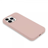 iPhone 15 Pro Max Kuori Silikoni Vaaleanpunainen