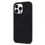iPhone 15 Pro Max Kuori Silikoni Musta