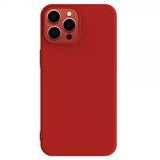 X-Level iPhone 15 Pro Max -kuori silikonitekstuuri, punainen