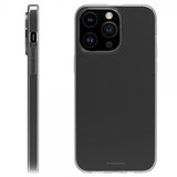 Vivanco iPhone 15 Pro Max -suojakuori, ohut TPU, läpinäkyvä