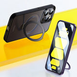 Baseus iPhone 15 Pro Max -suojakuori Smart Ring Series MagSafe, musta