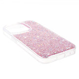 Nordic Covers iPhone 15 Pro Max -kuoret, Sparkle Series, Blossom Pink
