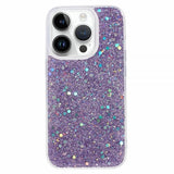 Nordic Covers iPhone 15 Pro Max -kuori, Sparkle Series, lilapurppura