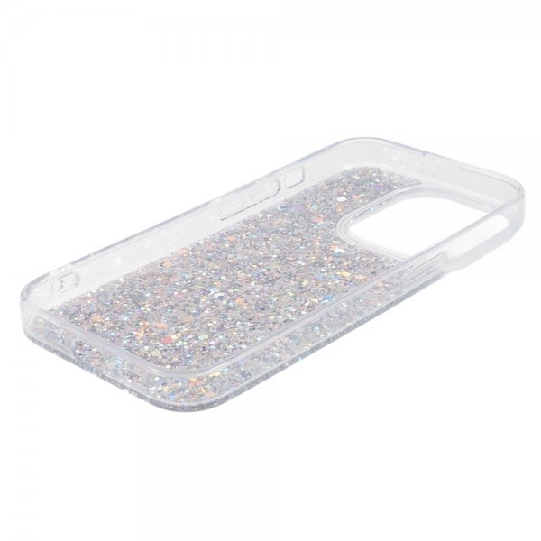 Nordic Covers iPhone 15 Pro Max Kuori Sparkle Series Stardust Silver