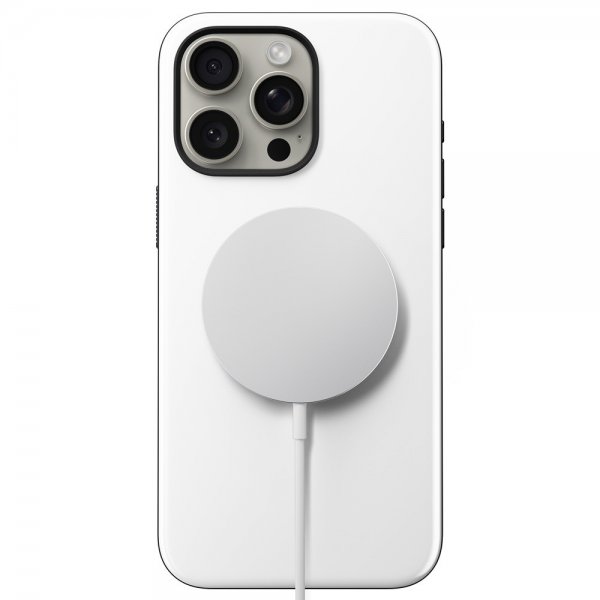 Nomad iPhone 15 Pro Max Kuori Sport Case Valkoinen