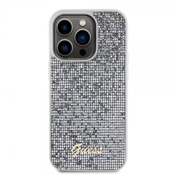 Guess iPhone 15 Pro Max Skal Square Mirror Silver