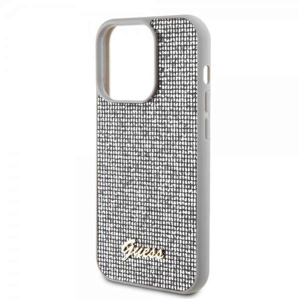 Guess iPhone 15 Pro Max Skal Square Mirror Silver