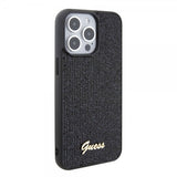 Guess iPhone 15 Pro Max Kuori Square Mirror Musta