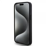 Mercedes Benz iPhone 15 Pro Max Kuori Star Pattern MagSafe Musta