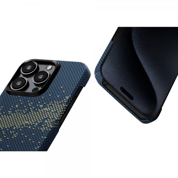 Pitaka iPhone 15 Pro Max -suojakuori StarPeak MagEZ Case 4 Milky Way Galaxy