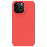 Nillkin iPhone 15 Pro Max Kuori Super Frosted Shield Pro Punainen