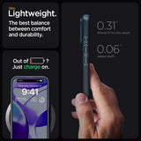 Spigen iPhone 15 Pro Max Thin Fit -suojakuori, Metal Slate