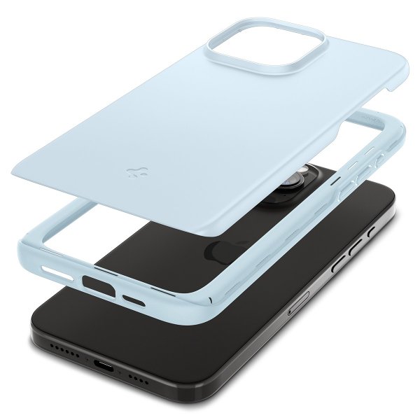 Spigen iPhone 15 Pro Max Kuori Thin Fit Mute Blue