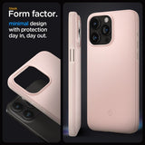 Spigen iPhone 15 Pro Max Thin Fit -kuori, Pink Sand
