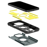 Spigen iPhone 15 Pro Max Kuori Tough Armor MagFit Abyss Green