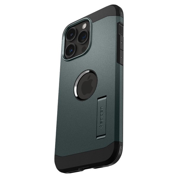 Spigen iPhone 15 Pro Max Kuori Tough Armor MagFit Abyss Green