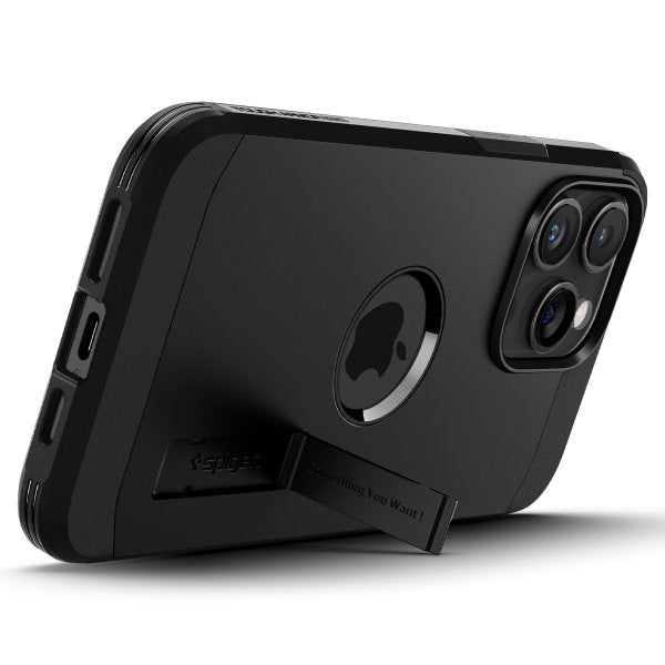 Spigen iPhone 15 Pro Max Kuori Tough Armor MagFit Musta