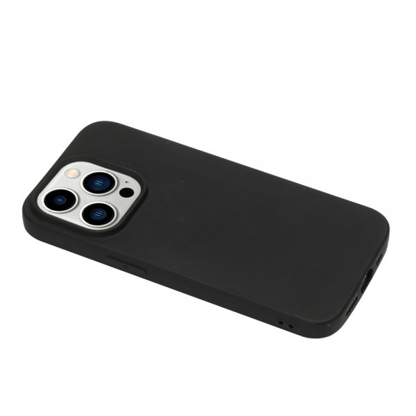 iPhone 15 Pro Max TPU-suojakuori, musta