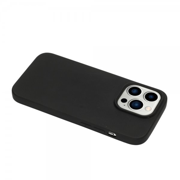 iPhone 15 Pro Max TPU-suojakuori, musta