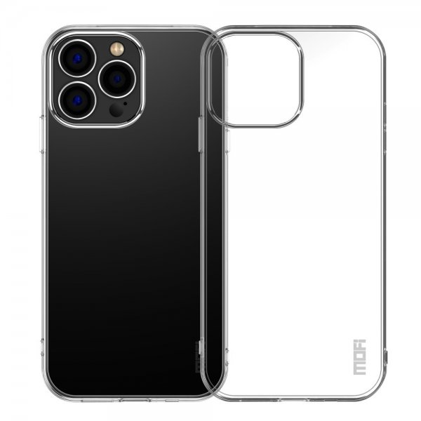 Mofi iPhone 15 Pro Max Kuori Läpinäkyvä TPU Kirkas