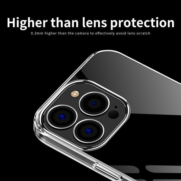 Mofi iPhone 15 Pro Max Kuori Läpinäkyvä TPU Kirkas