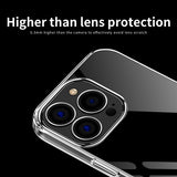Mofi iPhone 15 Pro Max Kuori Läpinäkyvä TPU Kirkas