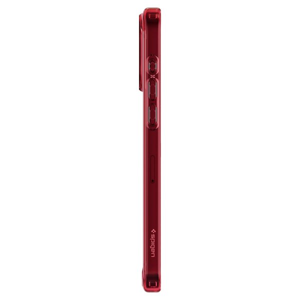 Spigen iPhone 15 Pro Max Kuori Ultra Hybrid Deep Red