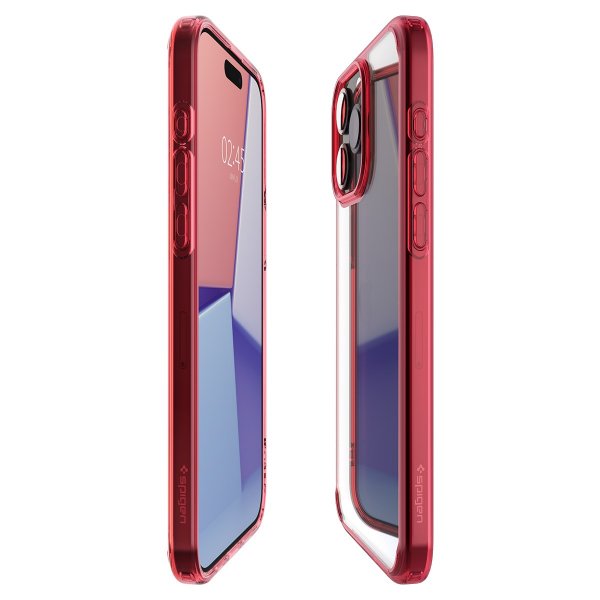 Spigen iPhone 15 Pro Max Kuori Ultra Hybrid Deep Red