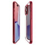 Spigen iPhone 15 Pro Max Kuori Ultra Hybrid Deep Red