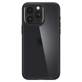 Spigen iPhone 15 Pro Max -suojakuori, Ultra Hybrid Frost Black