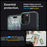Spigen iPhone 15 Pro Max -suojakuori Ultra Hybrid Frost Green