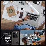 Spigen iPhone 15 Pro Max Kuori Ultra Hybrid MagFit Frost Deep Red