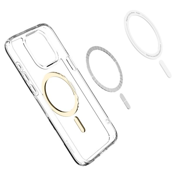Spigen iPhone 15 Pro Max Kuori Ultra Hybrid MagFit Kulta