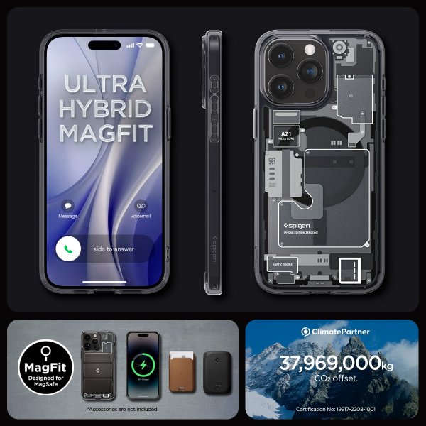 Spigen iPhone 15 Pro Max Kuori Ultra Hybrid MagFit Zero One