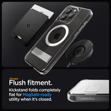 Spigen iPhone 15 Pro Max -suojakuori Ultra Hybrid S MagFit Crystal Clear