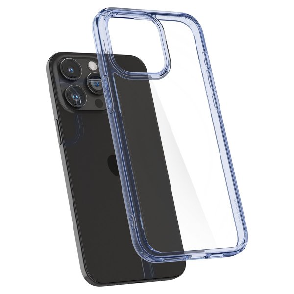 Spigen iPhone 15 Pro Max -suojakuori, Ultra Hybrid Sky Crystal