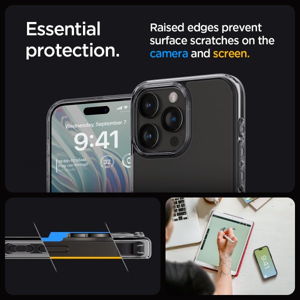 Spigen iPhone 15 Pro Max Kuori Ultra Hybrid Space Crystal