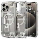 Spigen iPhone 15 Pro Max Kuori Ultra Hybrid Zero One MagFit Natural Titanium